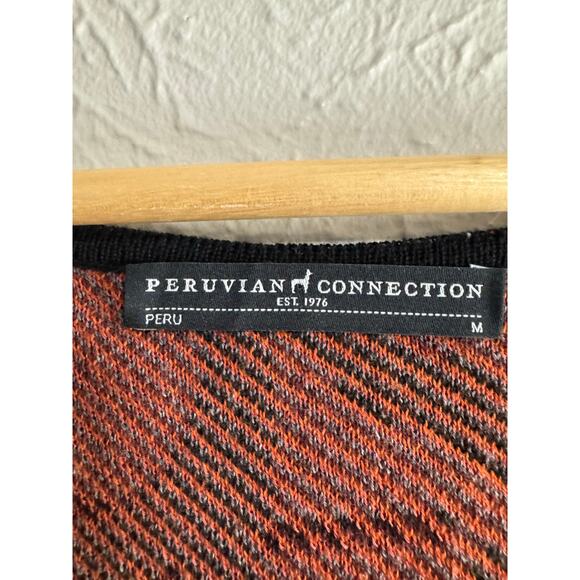 Peruvian Connection Pima Cotton Sweater Dress Medium - Picture 3 of 5